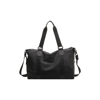 Travel Fabric Gym Bag Medium Size Unisex Black/Pink/Burgundy/Gray/Blue