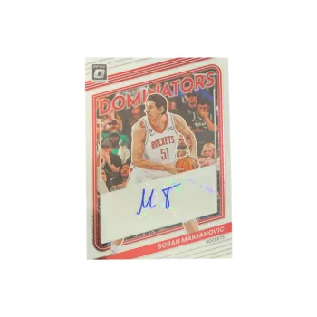 PANINI Boban Marjanović 2022 23 Optic Signature, Rocket 95/99 Serial Autograph Card, Card Access Pass Sports Cards 1 Pc