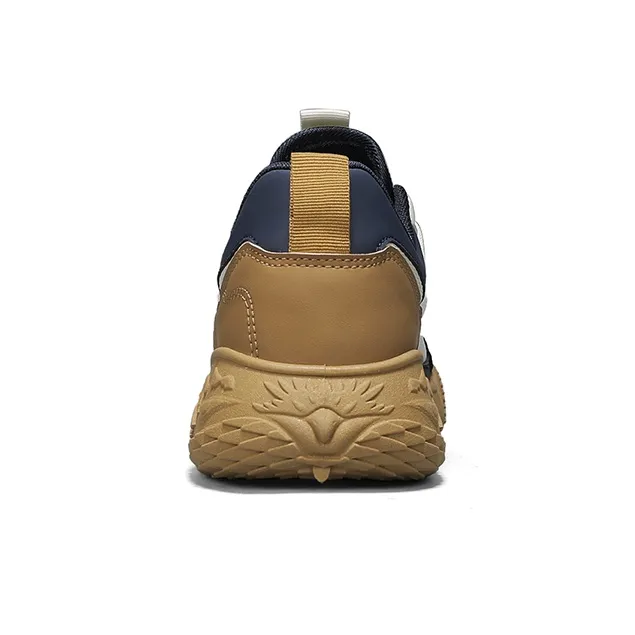 WARRIOR Casual Shoes Men Low Top Beige Khaki Dark Blue/White Dark Blue Dark Gray/Green/Black Khaki Orange-4