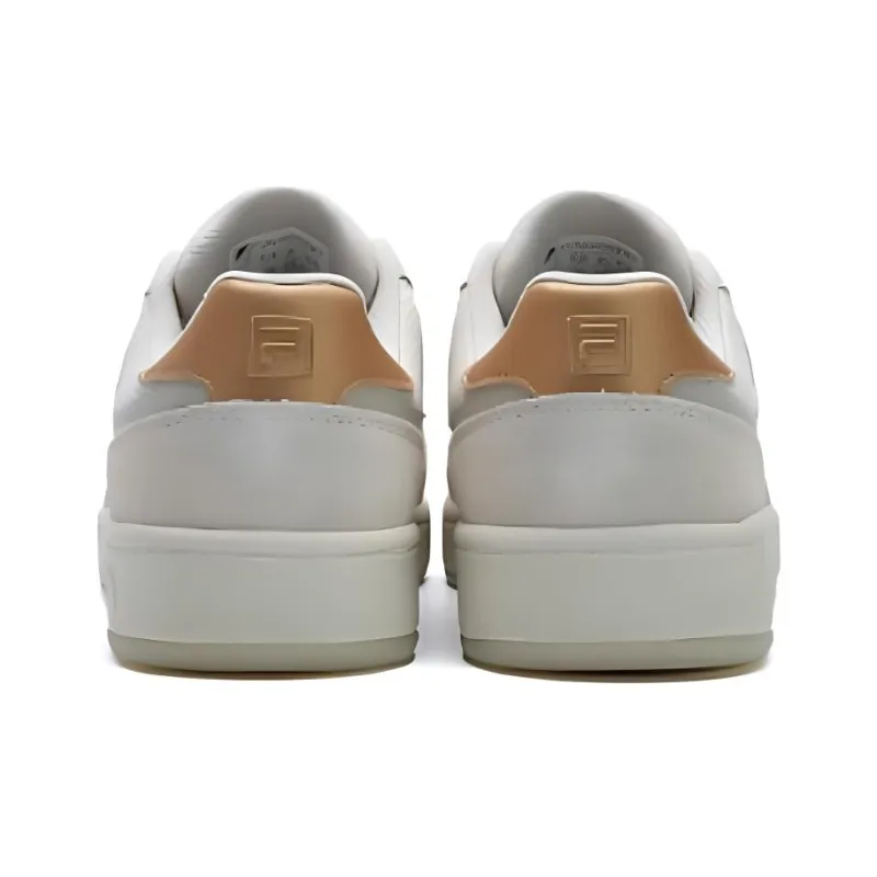 FILA Targa Coverage Low Top Skateboard Shoes Women's White Gray-2