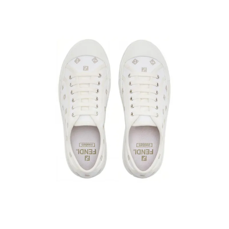 FENDI Domino FF-motif Sneakers-3