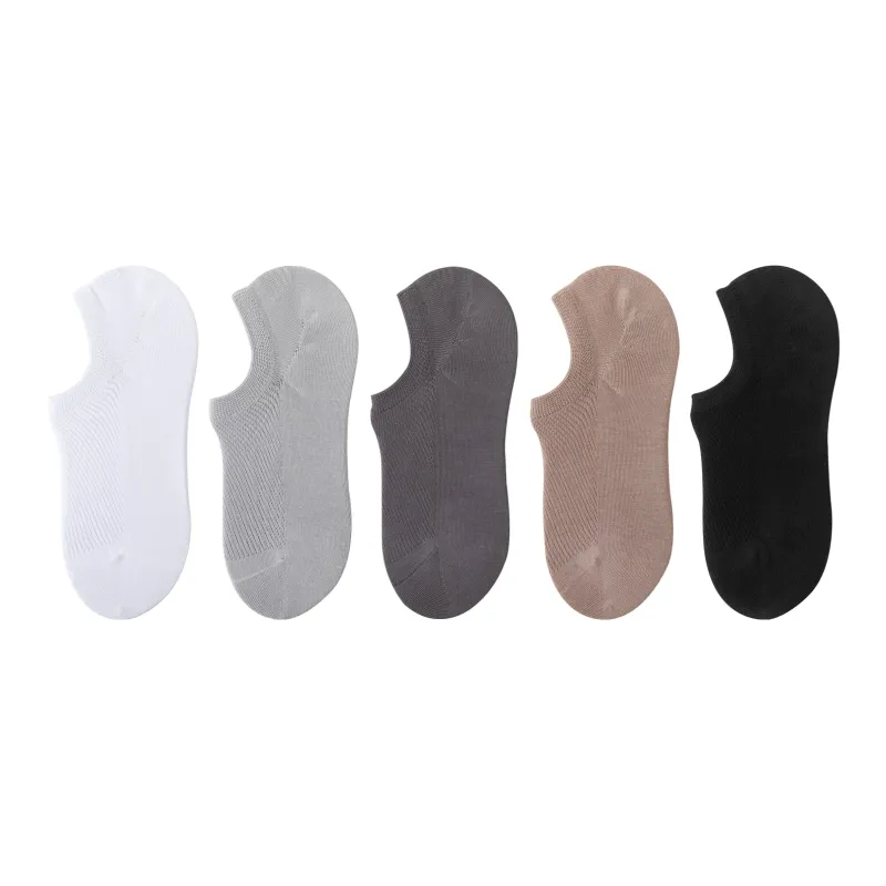 XXLLG No Show Socks Men's 5 Pack-1