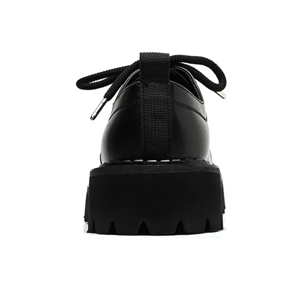 Lady's House Dress Shoes Men's Black-4