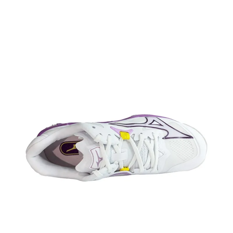 Mizuno Women's Wave Lightning Z8 'White Patrician Purple' Women's-2