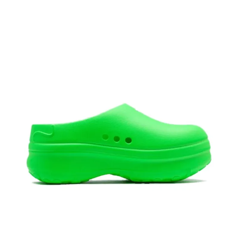 Adidas AdiFOM Stan Smith Mule Solar Green Cloud White Women's-1