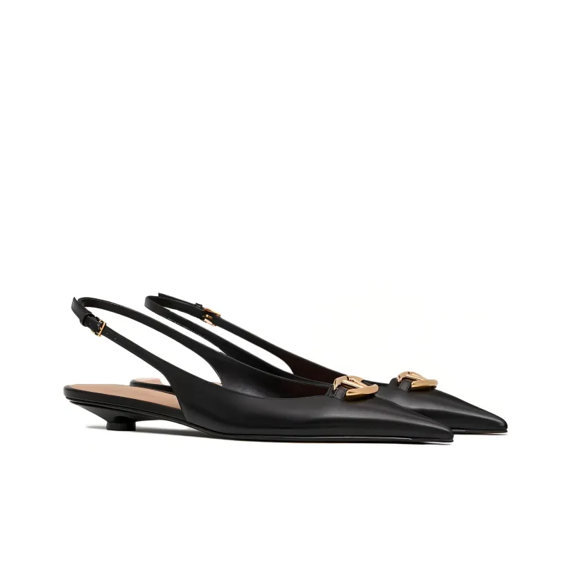 Valentino VLogo Signature Slingback Pumps-3