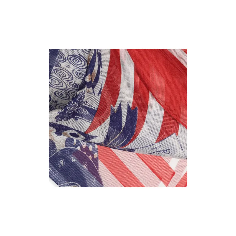 FENDI Mix print Silk Scarf-2