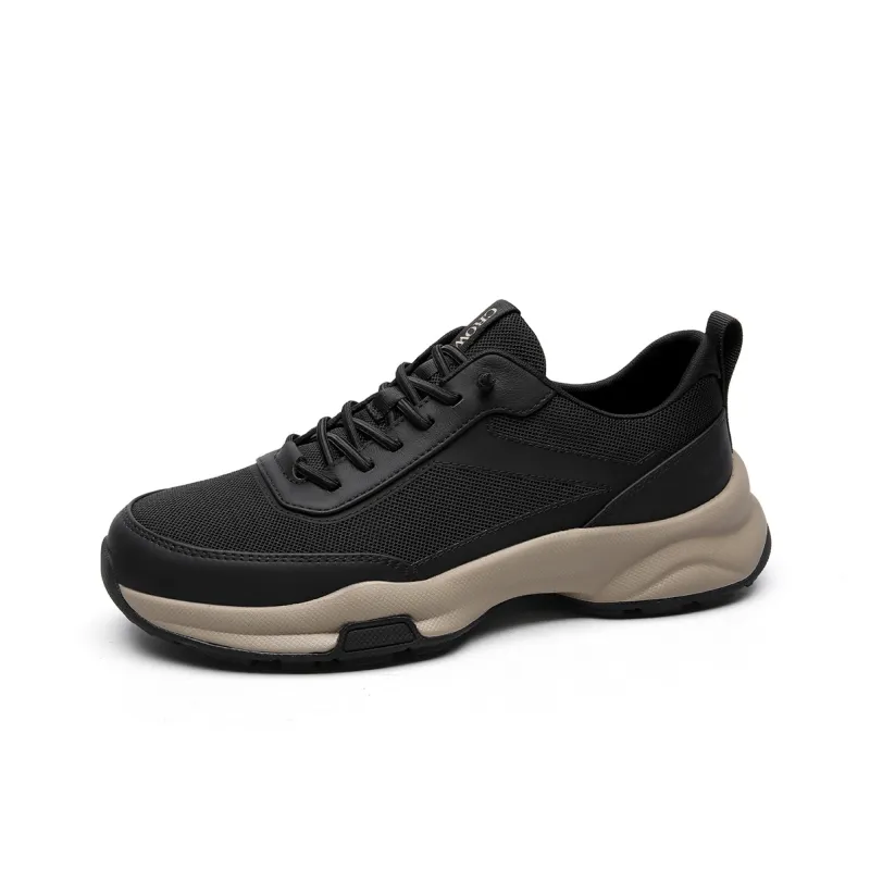 CROWN Anti-Slip Wear-Resistant Low-Top Casual Shoes Men's One Yard Larger-1