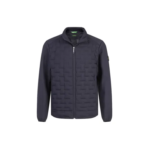 HUGO BOSS Down Jackets Men Dark Blue