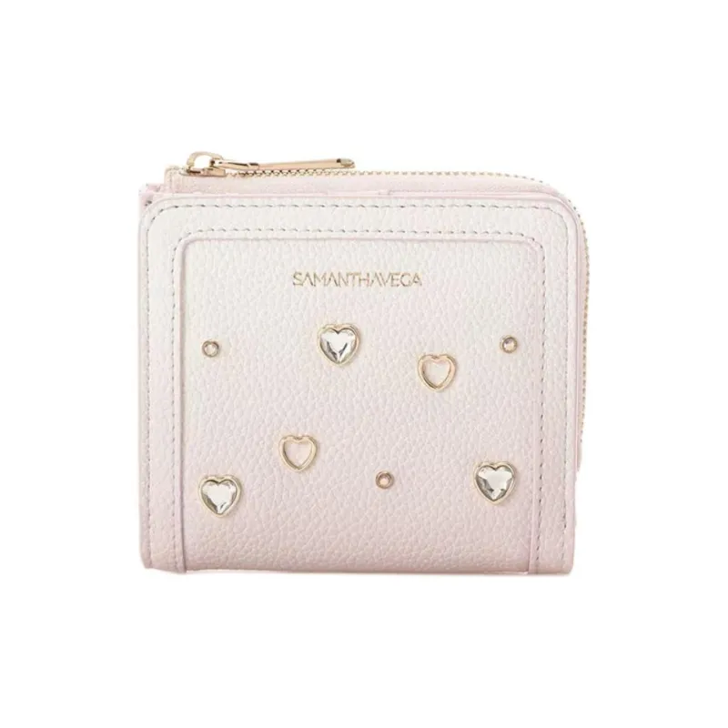 SAMANTHA THAVASA Synthetic Leather Wallet Women's Pink-0