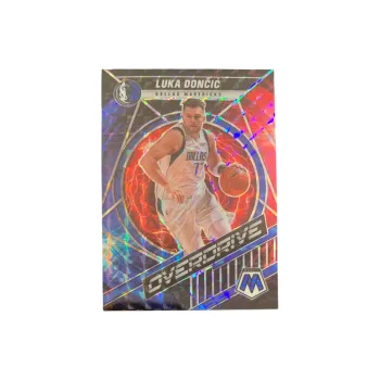 PANINI Luka Doncic 2021 22 Mosaic Overdrive Teka Refraction Mavericks Star Card Pass Sports Cards 1 Pc