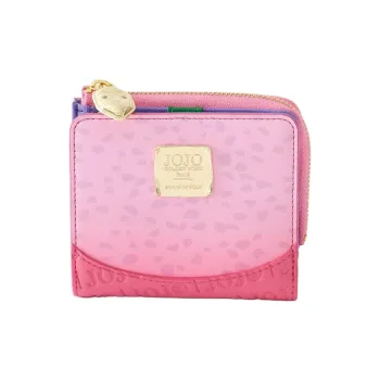 SAMANTHA THAVASA JoJo's Bizarre Adventure Gold Wind Collaboration Synthetic Leather Wallet Mini Women's Lavender