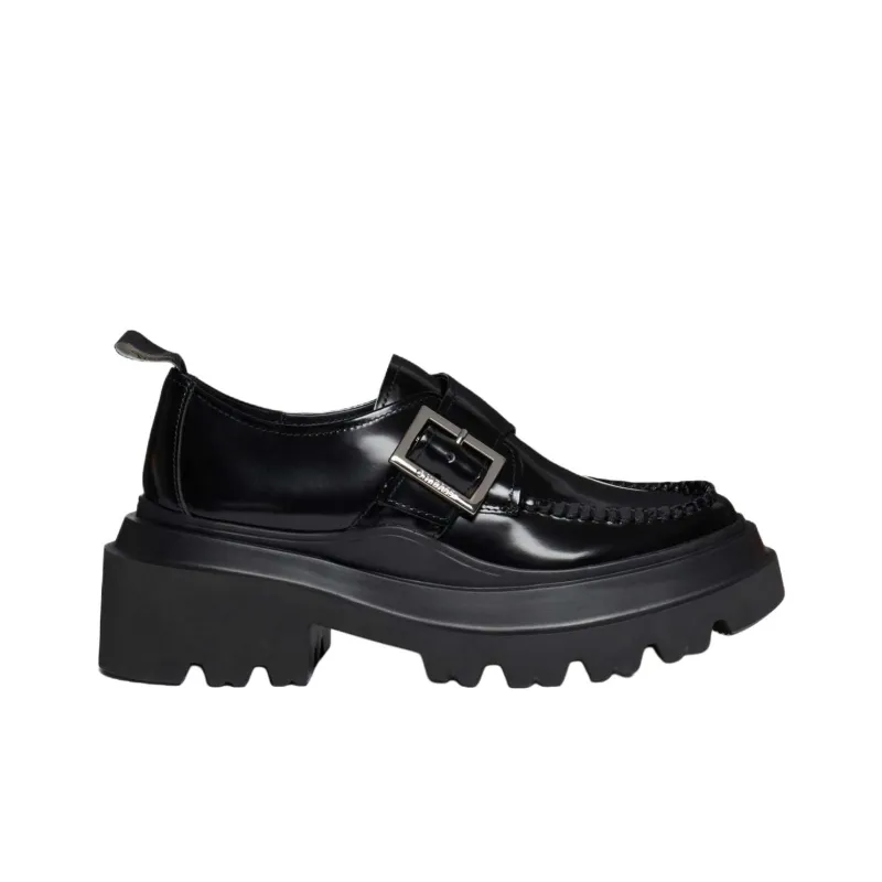 G.H. Bass & Co. Casual Single Shoes Women's Black-1
