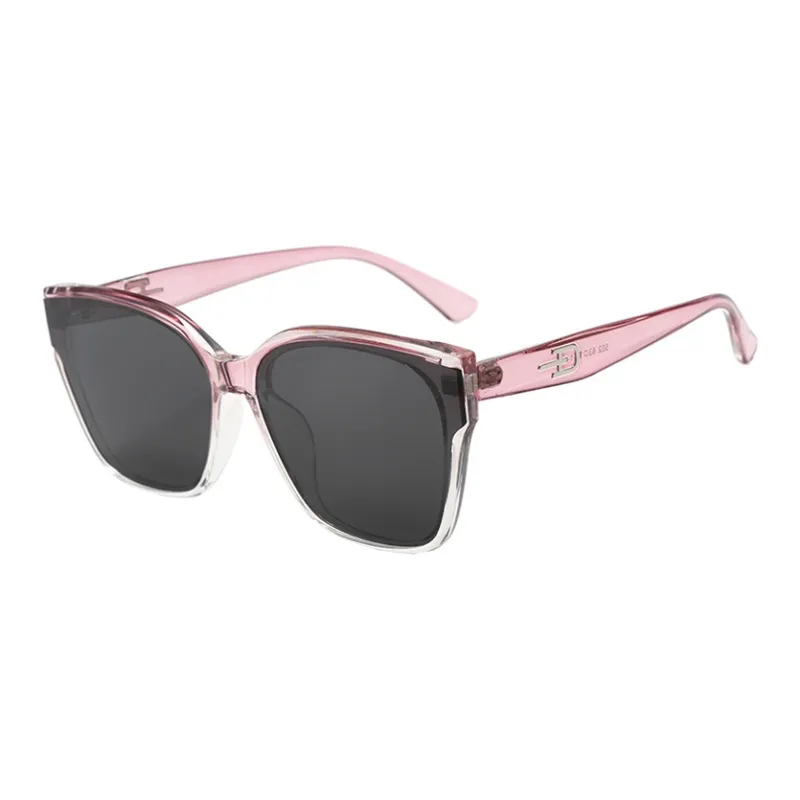 BSELEON TR/Memory Plastic Square Sunglasses Unisex-4