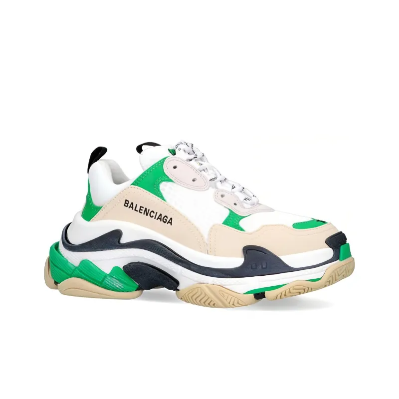 Balenciaga Triple S Sneaker 'Dark Green' Women's-3