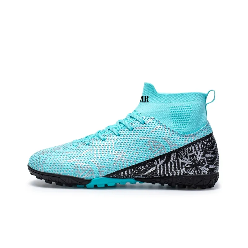 NMR FG Rubber Long Studs TT Rubber Broken Studs Anti Slip Wear Resistant Soccer Shoes Unisex-10