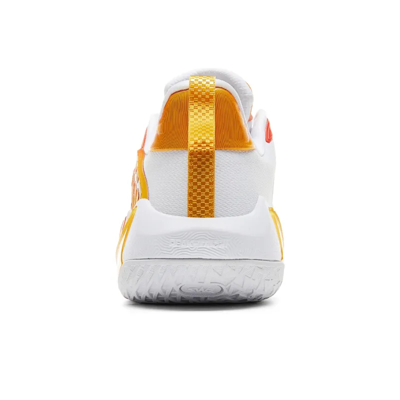 PEAK Basketball Shoes Men Low Top Baymax/Orange-4