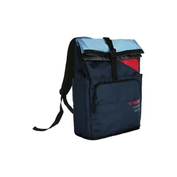 VICTOR Polyester Backpack Regular Unisex Military Blue & Aqua Blue
