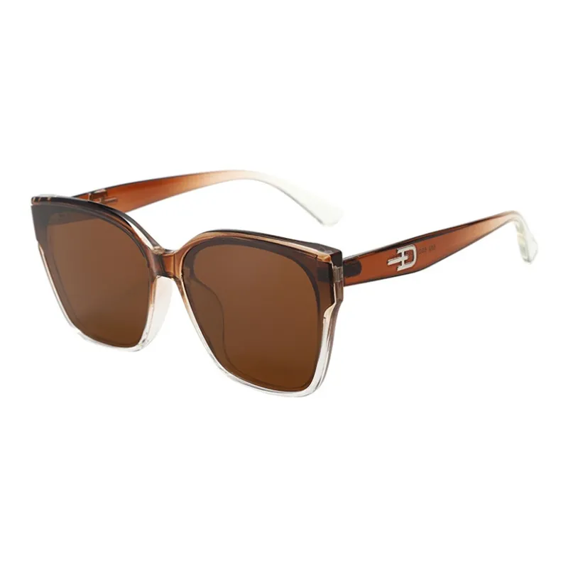 BSELEON TR/Memory Plastic Square Sunglasses Unisex-5