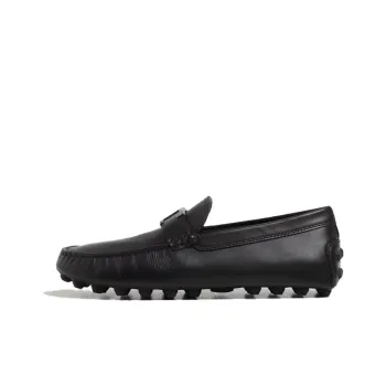 TOD'S Gommino Logo Plaque Loafers