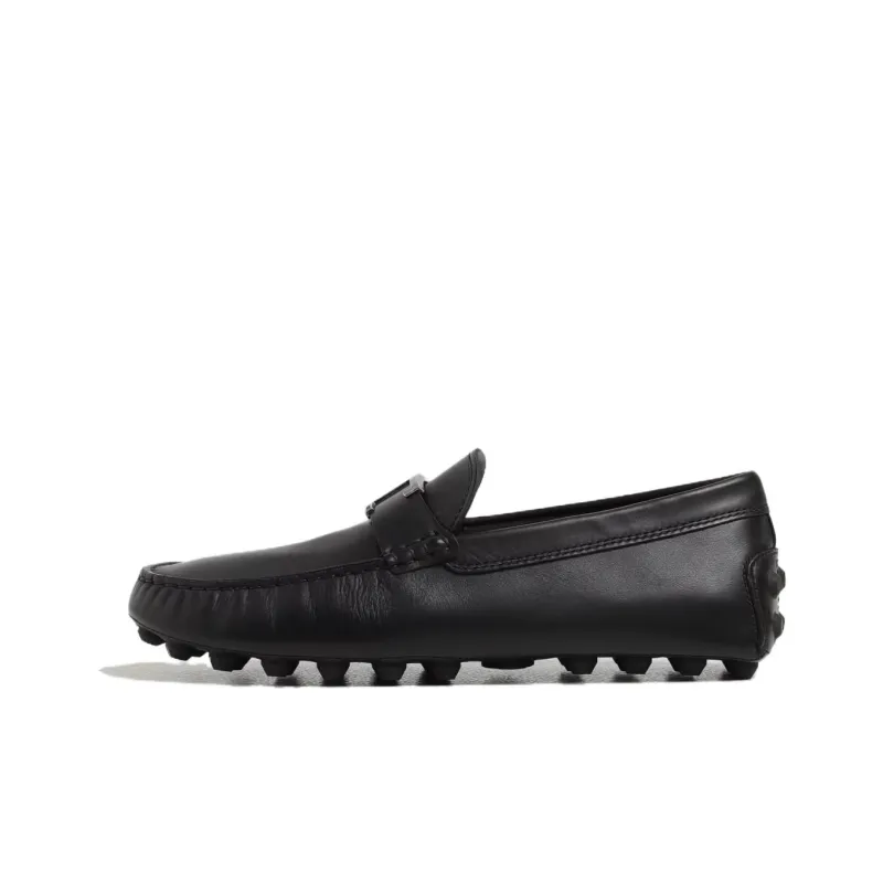 TOD'S Gommino Logo Plaque Loafers-0