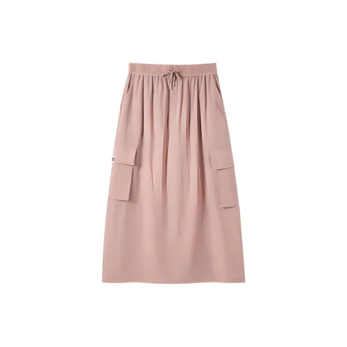 OUTDOOR PRODUCTS Casual Long Skirts Women's Light Coral Pink