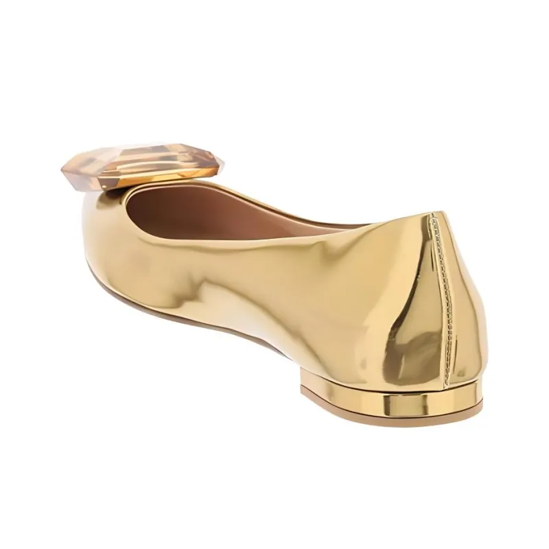 GIANVITO ROSSI Casual Single Shoes Women's Yellow-2