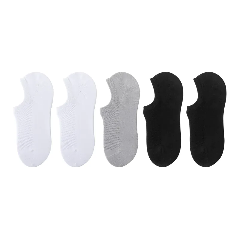 XXLLG No Show Socks Men's 5 Pack-4
