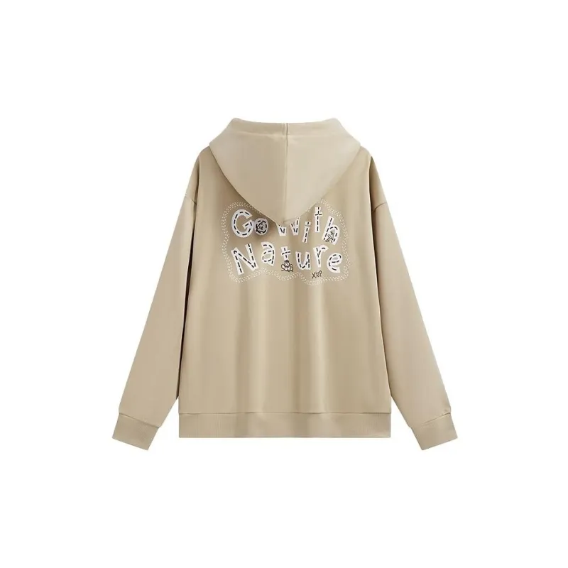 XTEP Sweatshirt Women's Clay Yellow-1