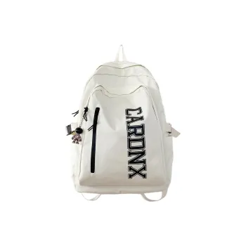 BRABOSTON Nylon Fabric Backpack Regular Unisex White/Black/Burgundy/Blue