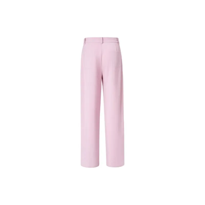 Self Who Casual Pants Women's Smoke Purple-1