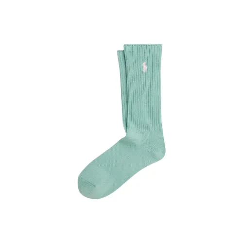 Polo Ralph Lauren SS24 Knee-High Socks Men's 1 Pack Green