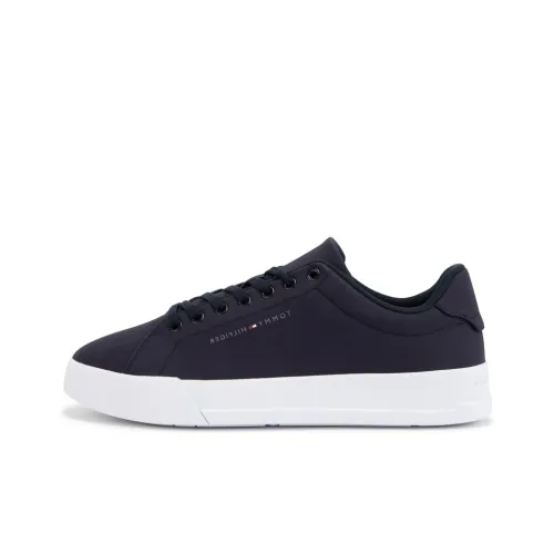 Tommy Hilfiger Skateboard Shoes Men Low-Top Navy Blue