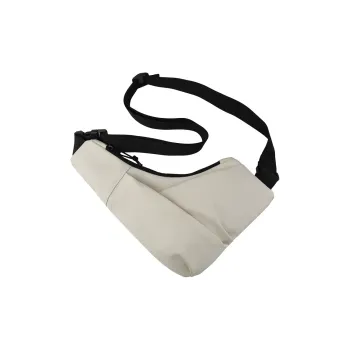 OUZIHUANG Oxford Cell Phone Fanny Pack Sling Bag Shoulder Bag Crossbody Bag Regular Unisex Black/White