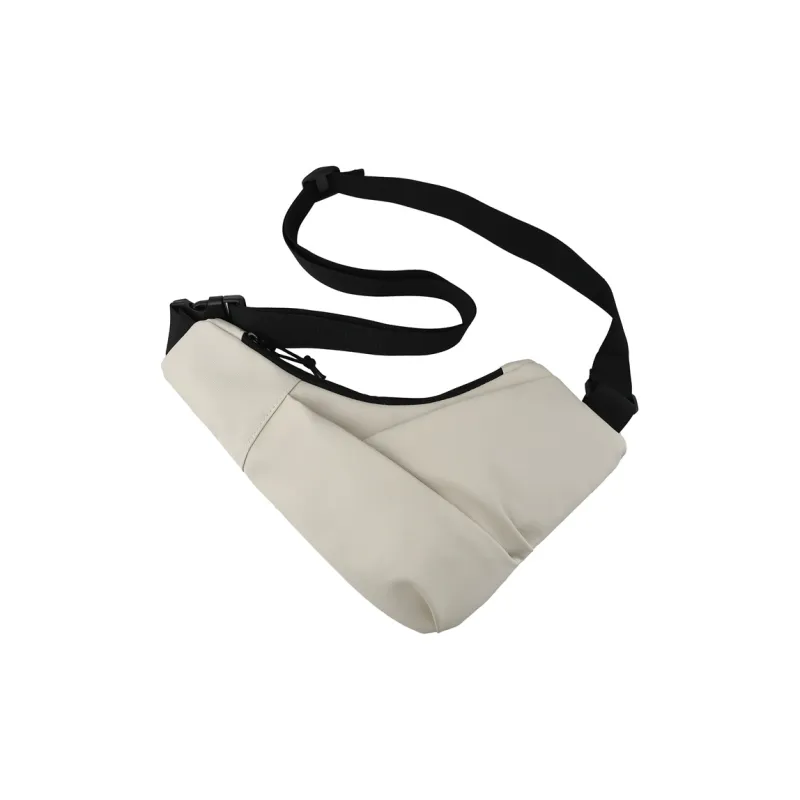 OUZIHUANG Oxford Cell Phone Fanny Pack Sling Bag Shoulder Bag Crossbody Bag Regular Unisex Black/White-0