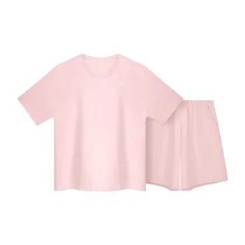 Banana Spots Pajama Set Women's Springtime Rouge Pink