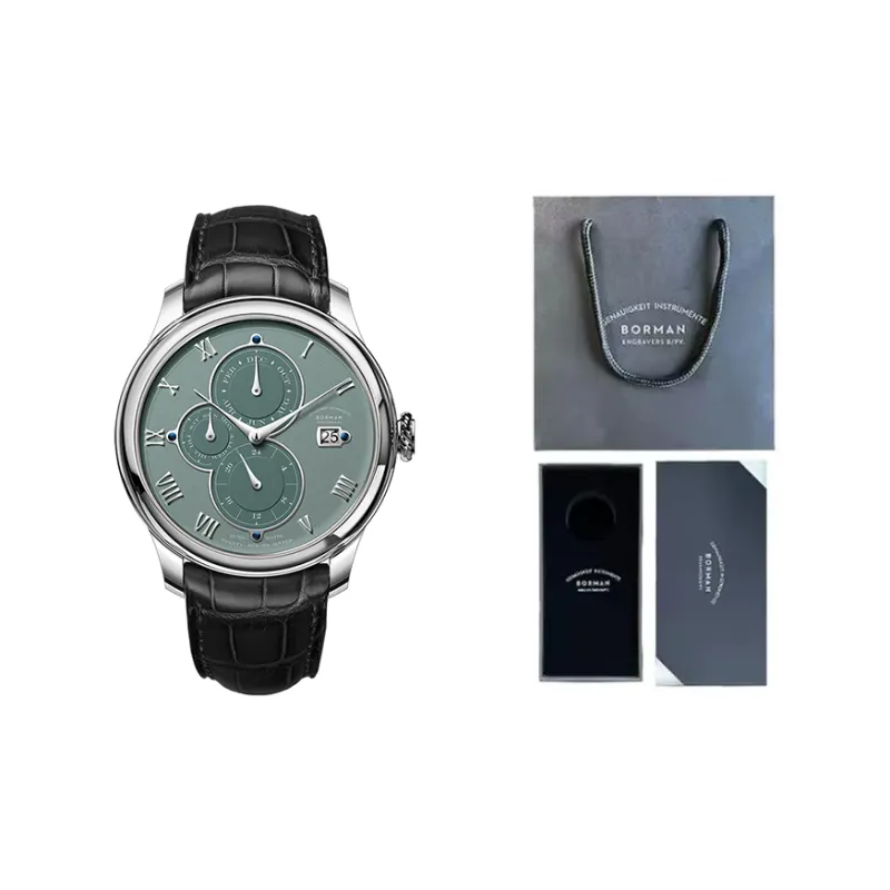 BORMAN Automatic Mechanical Movement Watch Men's Watches Gray Dial-1