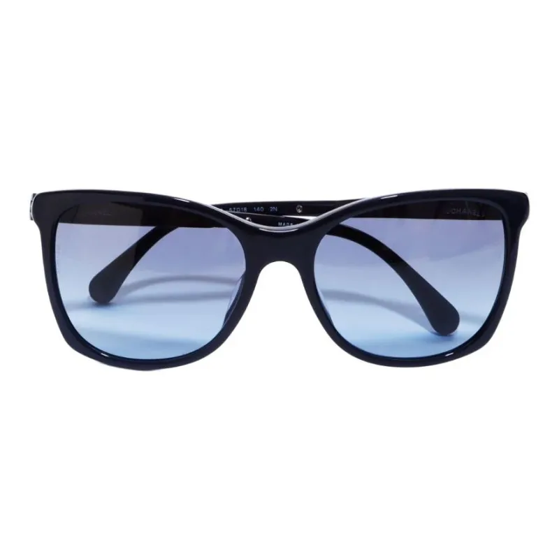 CHANEL 2000s Cc D-frame Sunglasses-1