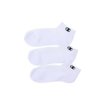 Champion SS24 Ankle Socks Men's 3 Pack White