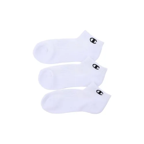 Champion SS24 Ankle Socks Men's 3 Pack White