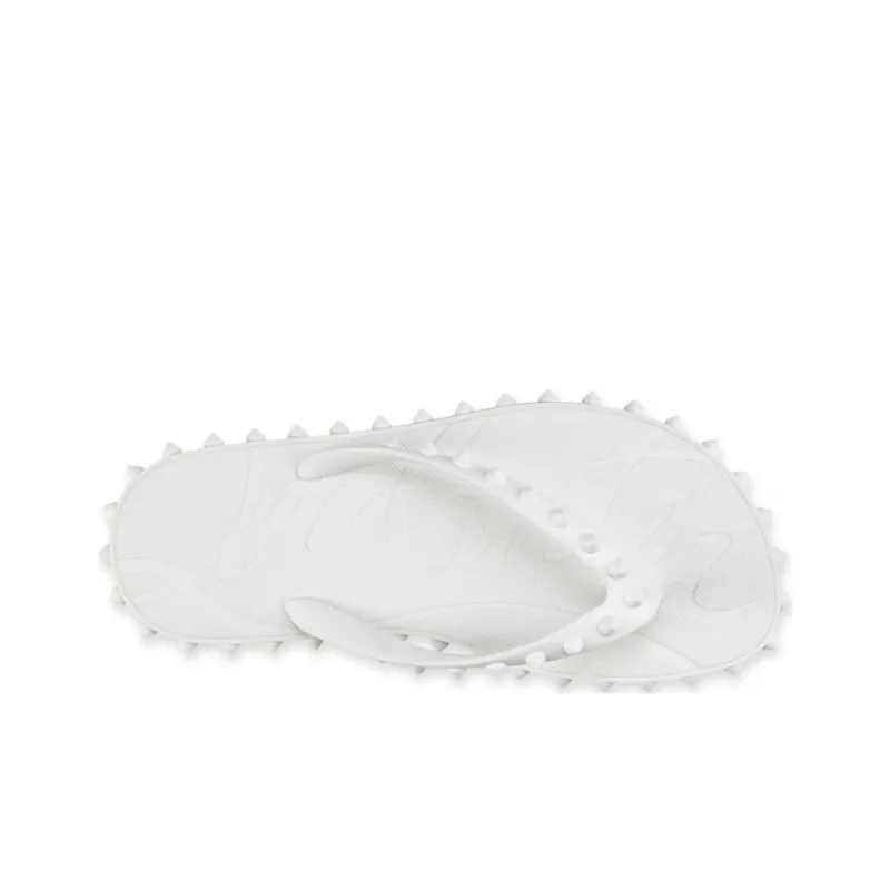 CL LUBOTING Flip Flops Women's White-3