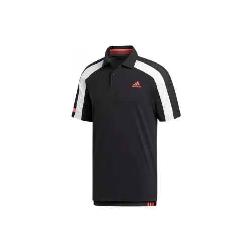 Adidas Polo Shirts Men Black