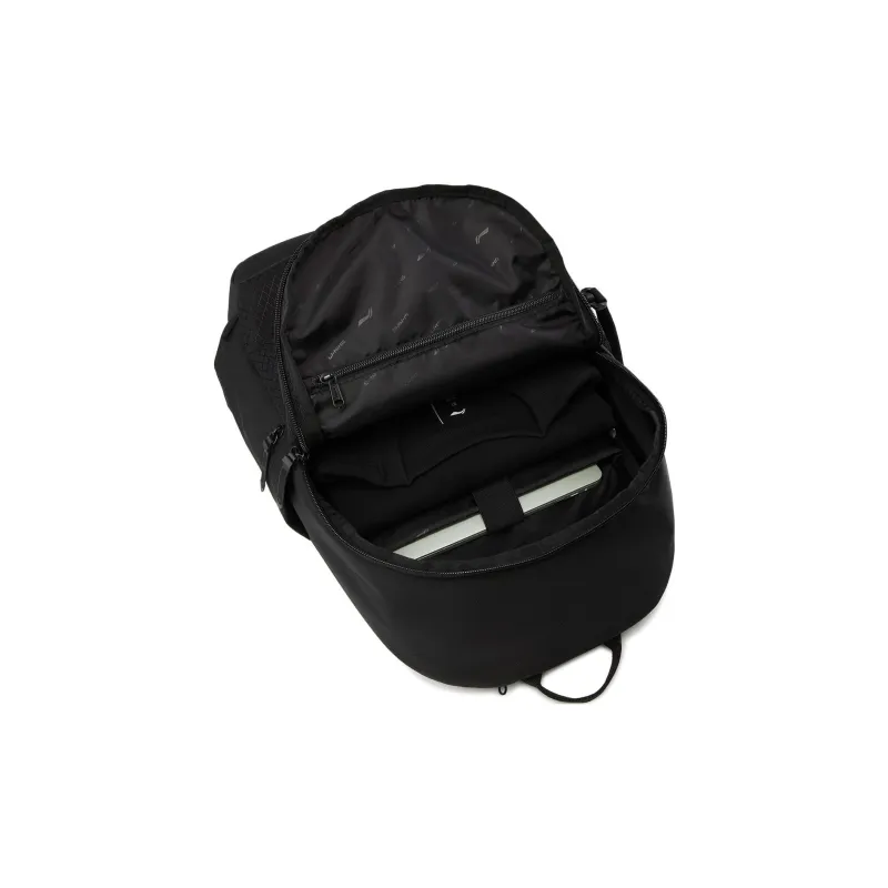 LiNing Polyester Student Backpack Unisex Black-4