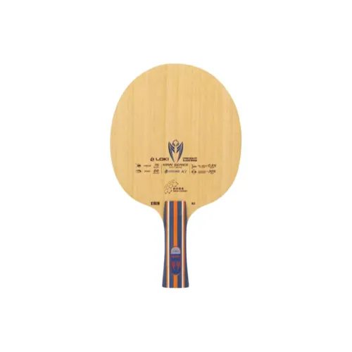 LOKI Qilin Table Tennis Blades All Wood With Carbon Fiber Centrally Balanced Blade Quick Attack Suitable Adults