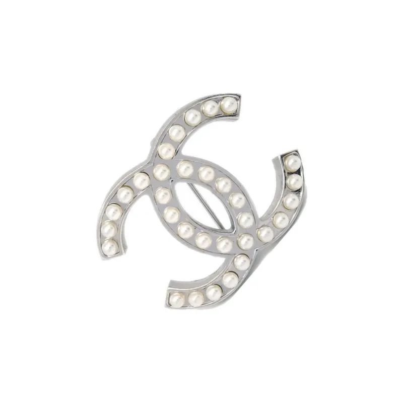 CHANEL 2005 Interlocking Cc Brooch-1