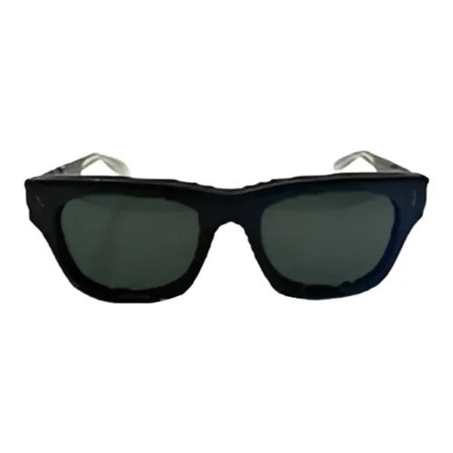 Chrome Hearts Temporarily Out Of Stock Rectangular Sunglasses Unisex Black