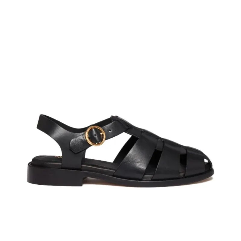 G.H. Bass & Co. Roman Sandals Women's Black-1