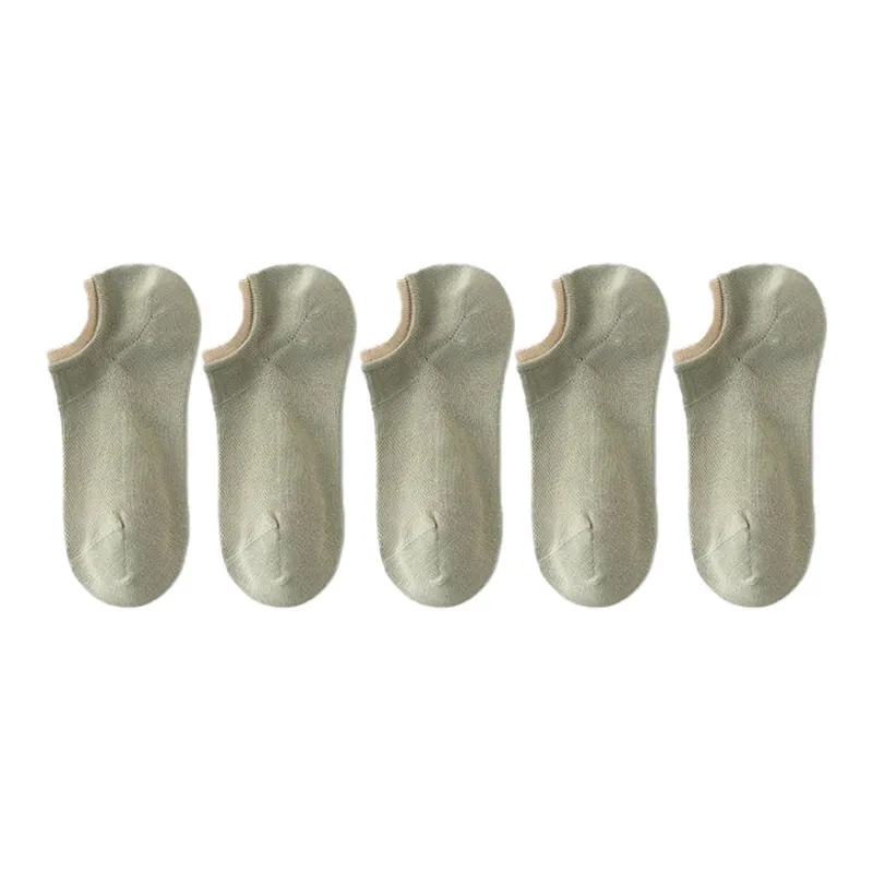 MIIOW No-Show Socks Women's 5 Pack-6