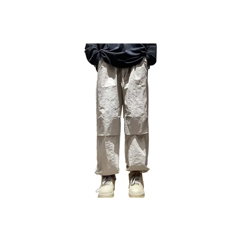 AMANDA BY Casual Pants Summer Unisex Black-3