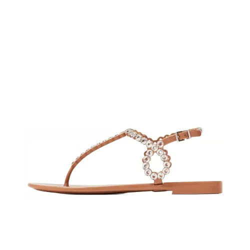 AQUAZZURA Almost Bare Crystal-embellished Sandals